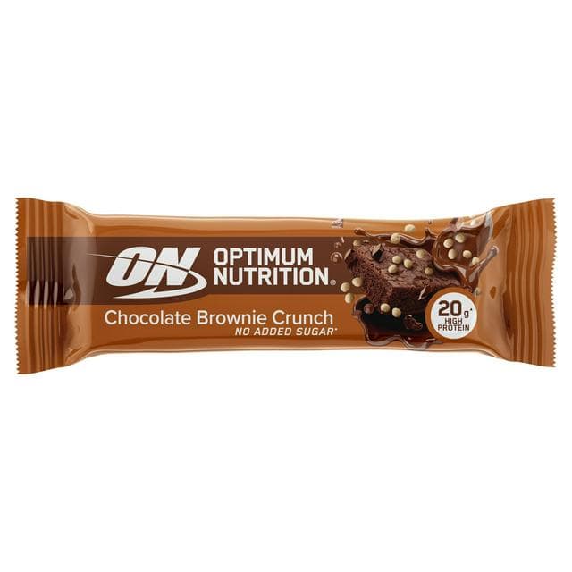 Optimum Nutrition Protein Bar Chocolate Brownie Crunch Flavour single serve 65g - gallery image 1