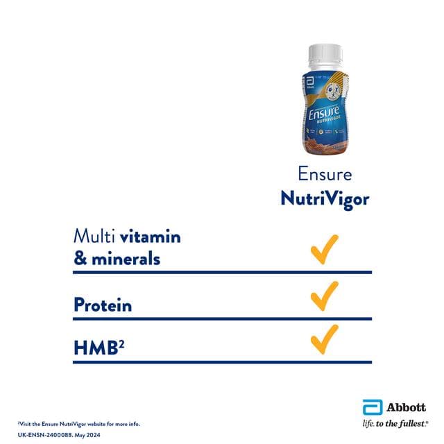 Ensure Nutrivigor Chocolate Flavour Nutritional Ready to Drink Protein Shake 220ml - gallery image 5