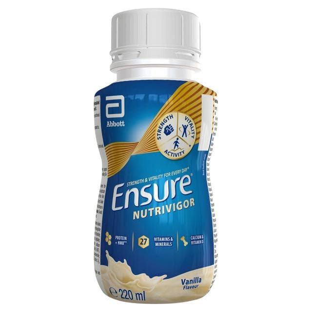 Ensure Nutrivigor Vanilla Flavour Nutritional Ready to Drink Protein Shake 220ml - gallery image 1