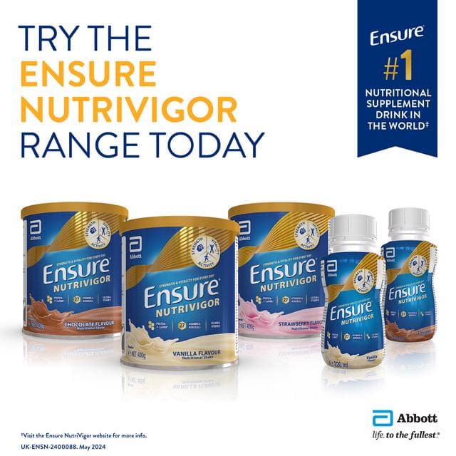 Ensure Nutrivigor Vanilla Flavour Nutritional Ready to Drink Protein Shake 220ml - gallery image 3