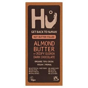 Hu Almond Butter & Crispy Quinoa Dark Chocolate Bar 60g