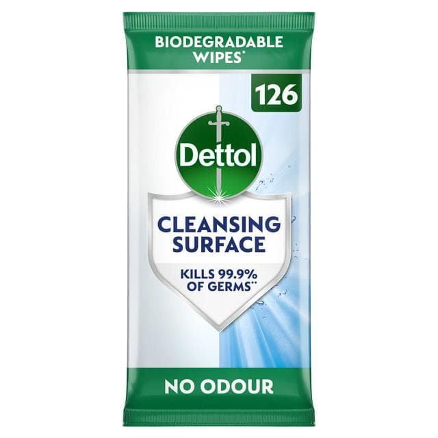 Dettol 126 x Antibacterial Multi Surface Cleaning Wipes - gallery image 1