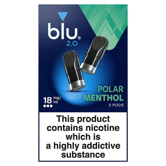 blu 2.0 Pods Polar Menthol 18mg/ml - gallery image 1