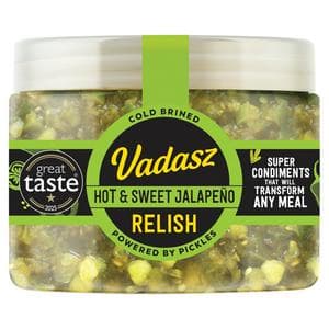 Vadasz Hot & Sweet Jalapeno Relish 400g
