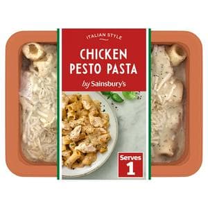 Sainsbury's Italian Style Chicken Pesto Pasta 400g