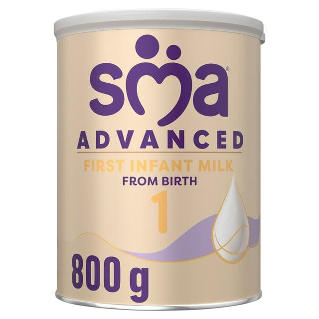 SMA Advanced First Infant Baby Milk Powder Formula From Birth 800g - gallery image 1