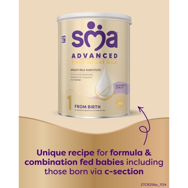 SMA Advanced First Infant Baby Milk Powder Formula From Birth 800g - gallery image 3