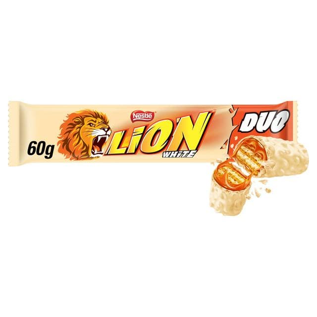 Lion White Chocolate Duo Bar 60g - gallery image 1