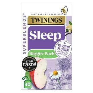 Twinings Superblends Sleep Plant-Based Tea Bags 60g x40