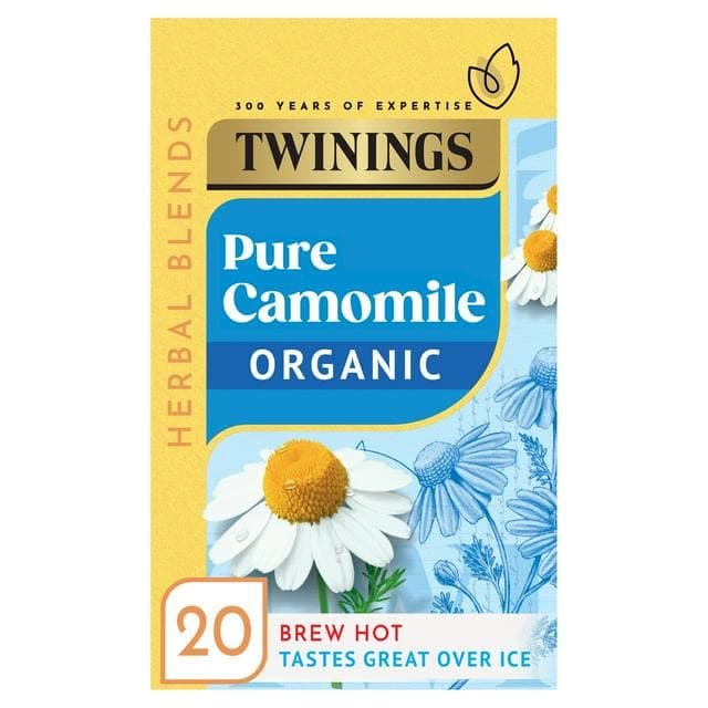 Twinings Organic Pure Camomile Tea Bags 30g x20 - gallery image 1