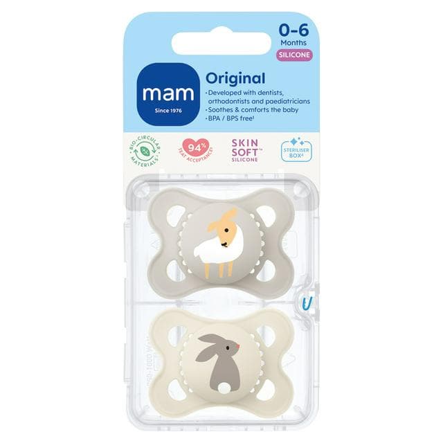 MAM Original Silicone 0-6 Months - gallery image 1