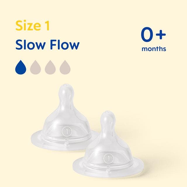 MAM 1 Slow Flow Teat 0+ Months - gallery image 2