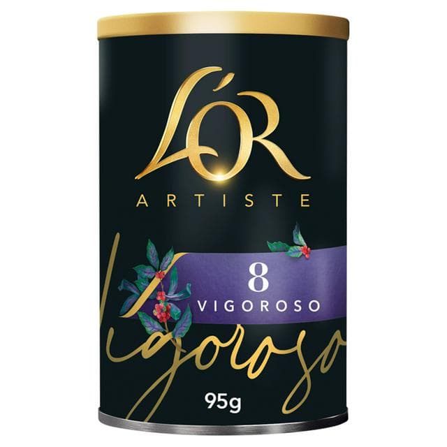 L'OR Artiste Vigoroso Intensity 8 Instant Coffee 95g - gallery image 1