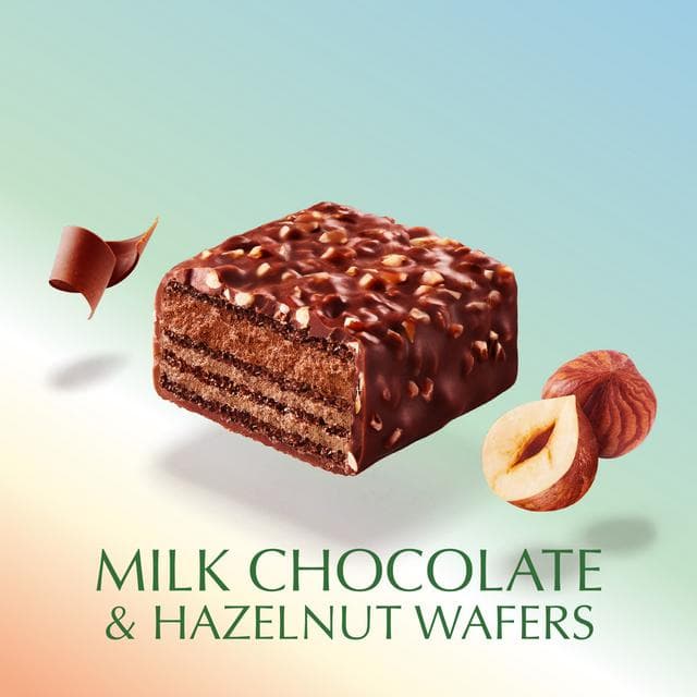 Lindt Choco Wafer Milk Chocolate & Hazelnut Sharing Box 135g - gallery image 3