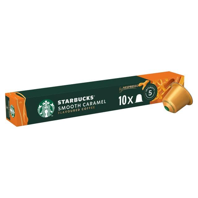 Starbucks by Nespresso Smooth Caramel Flavoured Coffee Pods x10 - gallery image 1