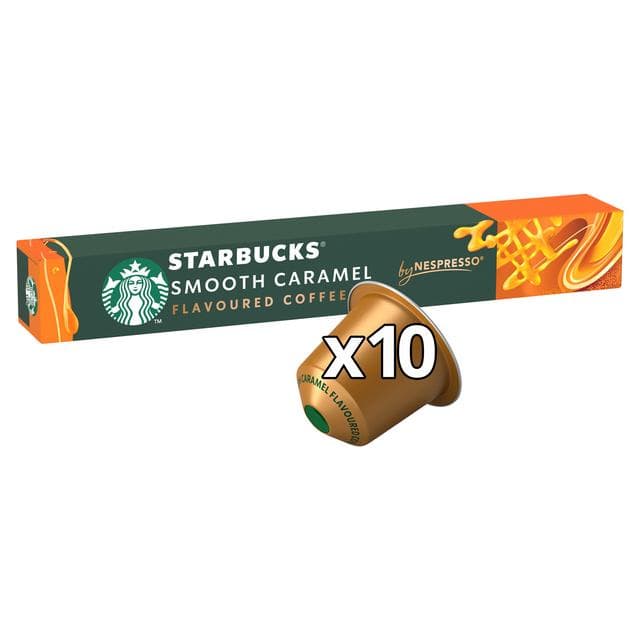 Starbucks by Nespresso Smooth Caramel Flavoured Coffee Pods x10 - gallery image 2