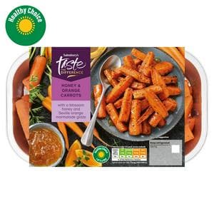 Sainsbury's 365g Honey & Orange Carrots, Taste the Difference