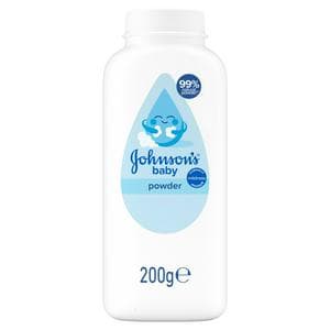 Johnson's Baby Sensitive Skin Natural Cornstarch Powder 200g