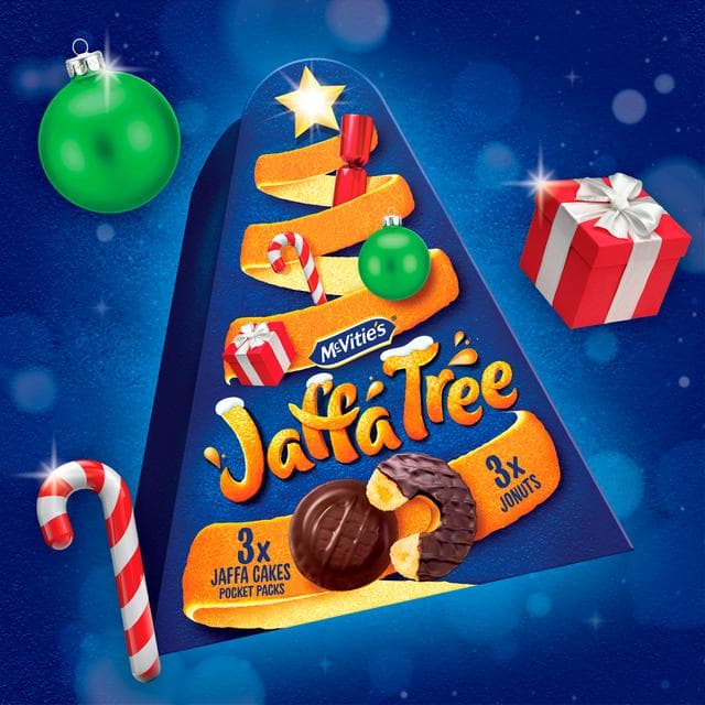 McVitie's Jaffa Tree 239g Christmas Original Biscuits Cakes & Jonuts - gallery image 2