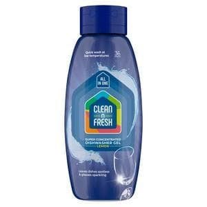 Clean n Fresh Lemon Super Concentrated Dishwasher Gel 720ml
