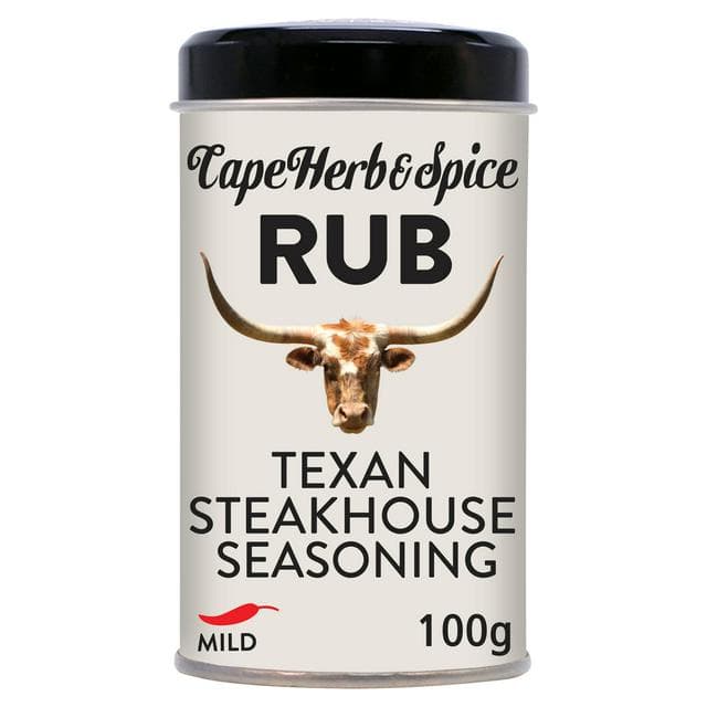 Cape Herb & Spice Rub Texan Steakhouse Seasoning 100g - gallery image 1