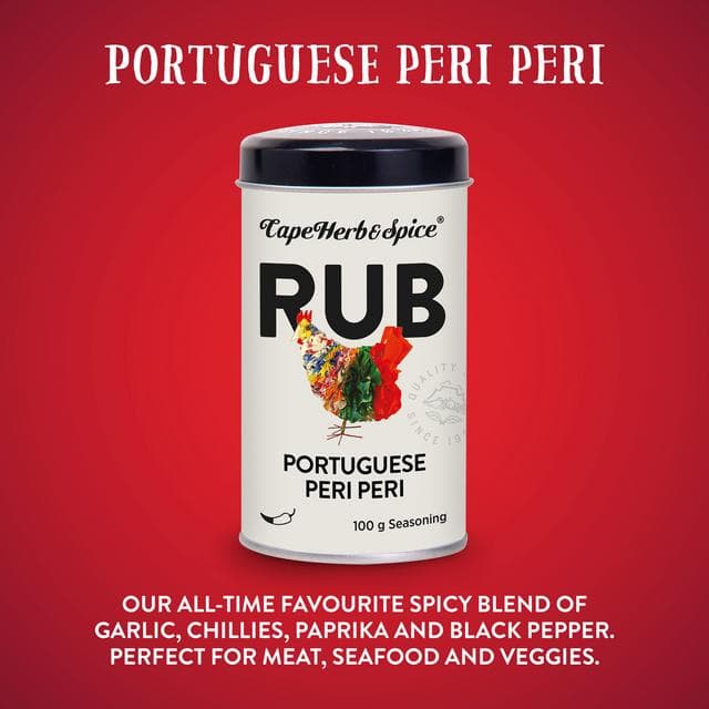 Cape Herb & Spice Rub Portuguese Peri Peri Seasoning 100g - gallery image 2