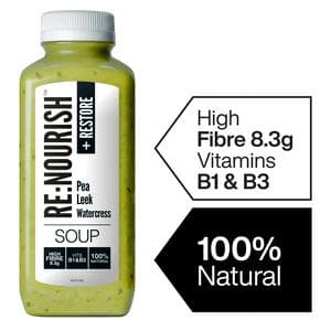 Renourish + Restore Pea, Leek & Watercress Soup