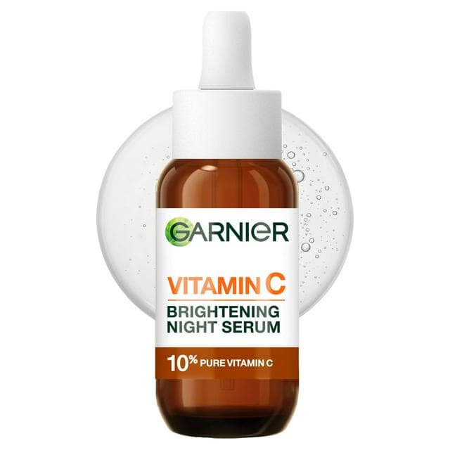 Garnier Anti Dark Spot Night Serum 10% Pure Vitamin C & Hyaluronic Acid 30ml - gallery image 1