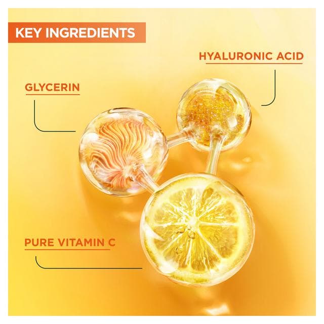 Garnier Anti Dark Spot Night Serum 10% Pure Vitamin C & Hyaluronic Acid 30ml - gallery image 4