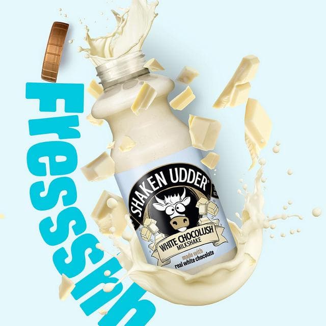 Shaken Udder White Chocolate Milkshake 330ml - gallery image 4