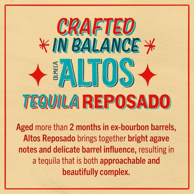 Olmeca Altos 100% Agave Reposado Tequila 70cl - gallery image 4
