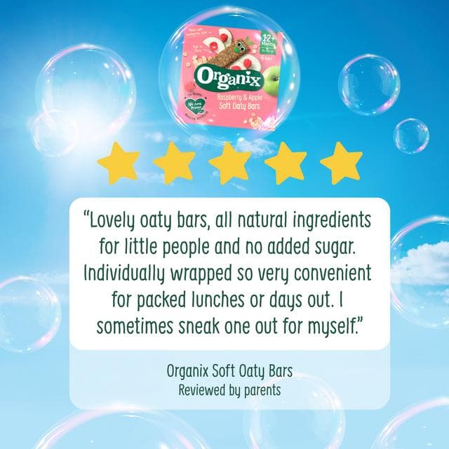 Organix Raspberry Apple & Orange Mini Oaty Bites 110g - gallery image 5