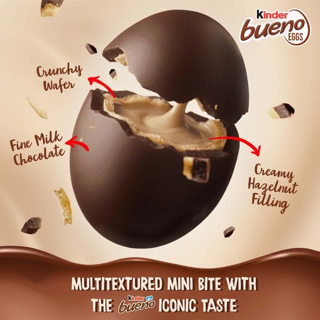 Kinder Bueno 80g Chocolate Eggs - gallery image 4