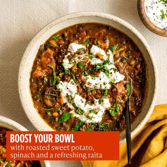 Merchant Gourmet Rich Black Dhal with Black Lentils & Coconut Cream 250g - gallery image 2