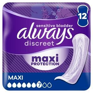 Always Discreet Women Ultimate Day Incontinence Pads x12