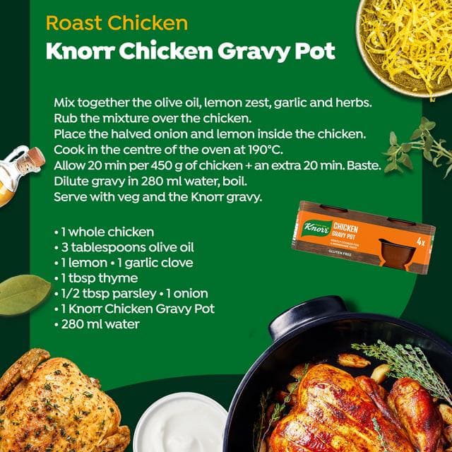 Knorr Gravy Pot Chicken 4 x 28 g - gallery image 5