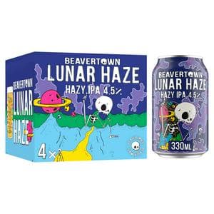 Beavertown Lunar Haze Hazy IPA x4 330ml