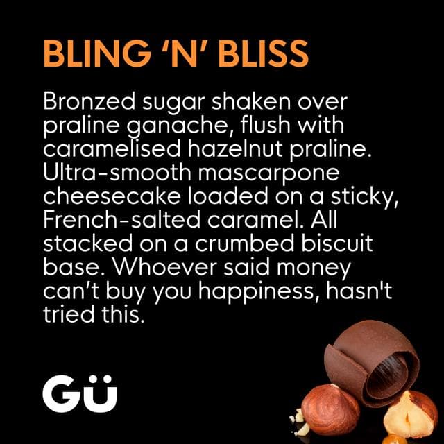 Gü Chocolate Hazelnut Praline Zillionaire Cheesecake Dessert 2 x 86.5g - gallery image 3