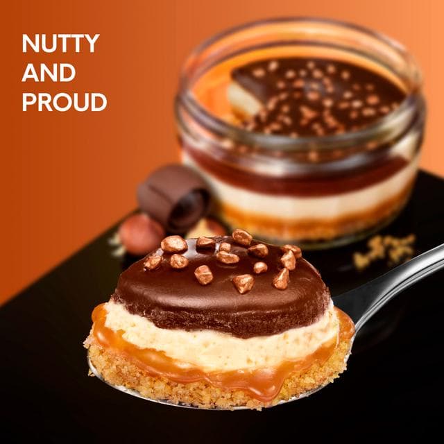 Gü Chocolate Hazelnut Praline Zillionaire Cheesecake Dessert 2 x 86.5g - gallery image 4