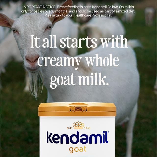 Kendamil Goat 2 Follow On Baby Milk 6-12 Months 800g - gallery image 3