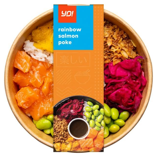 YO! 289g Rainbow Salmon Poke - gallery image 1