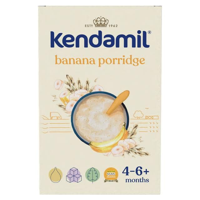 Kendamil Banana Porridge 4-6+ Months 150g - gallery image 1