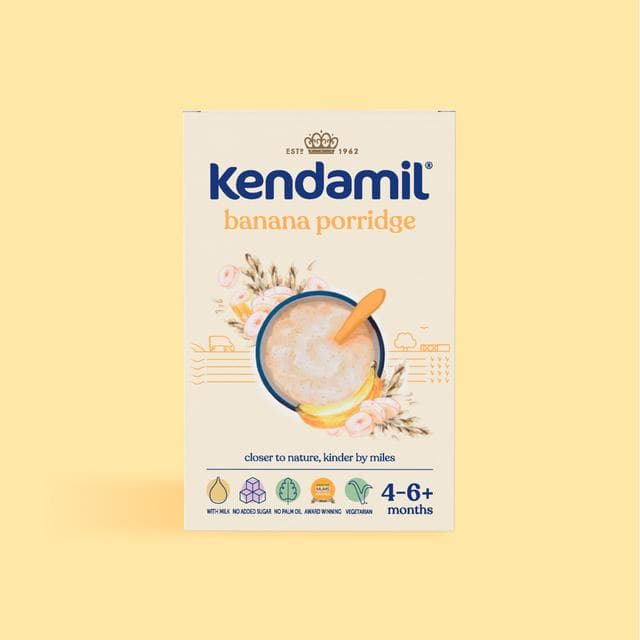 Kendamil Banana Porridge 4-6+ Months 150g - gallery image 2