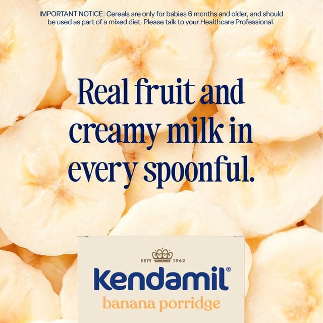 Kendamil Banana Porridge 4-6+ Months 150g - gallery image 3