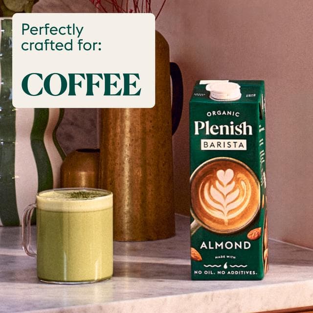Plenish 1L Long Life Dairy Free Organic Barista Almond Drink - gallery image 4