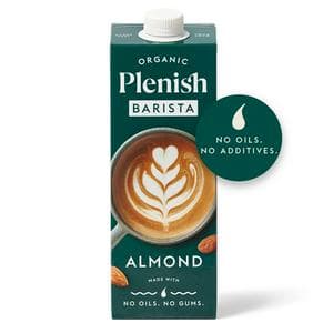 Plenish 1L Long Life Dairy Free Organic Barista Almond Drink