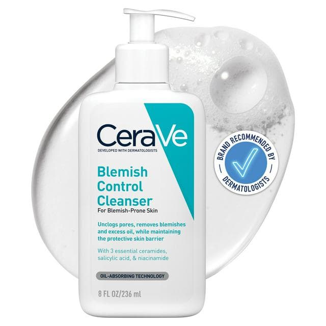 CeraVe Blemish Control Face Cleanser with 2% Salicylic Acid & Niacinamide 236ml - gallery image 1