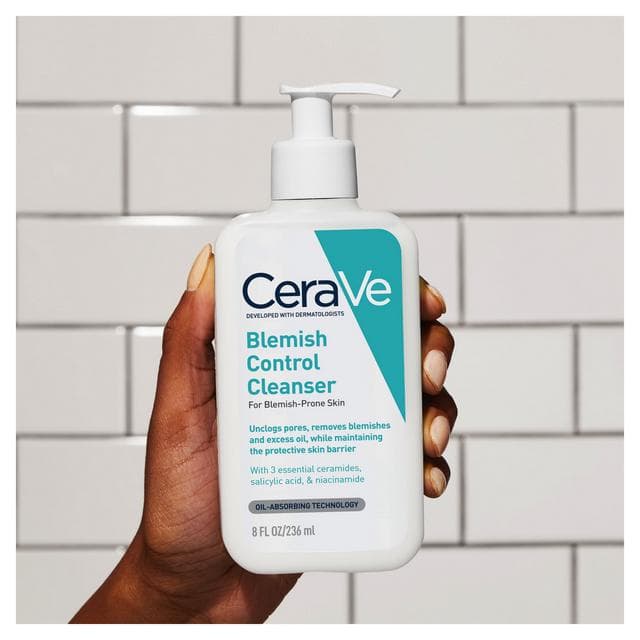 CeraVe Blemish Control Face Cleanser with 2% Salicylic Acid & Niacinamide 236ml - gallery image 3