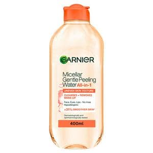 Garnier Micellar Gentle Peeling Water Makeup Remover 1% PHA & Glycolic Acid 400ml