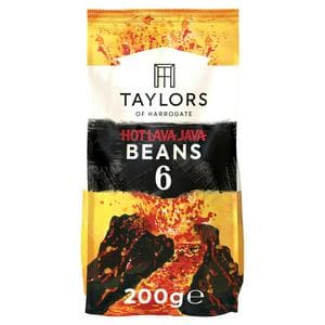Taylors of Harrogate 200g Hot Lava Java Roast Coffee Beans